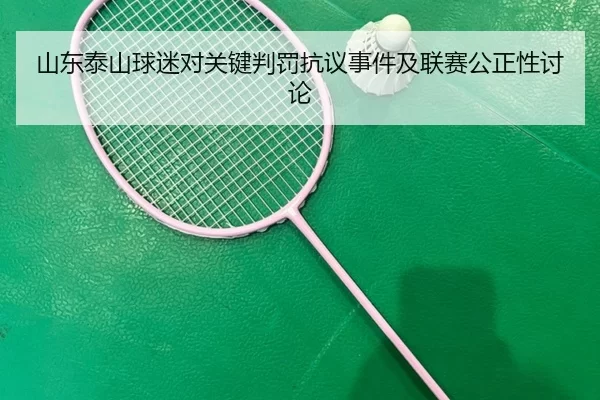 山东泰山球迷对关键判罚抗议事件及联赛公正性讨论