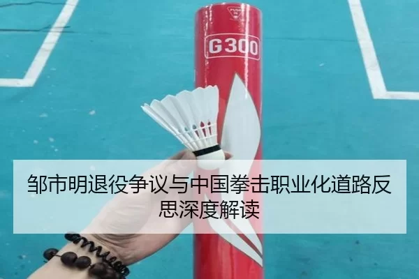 邹市明退役争议与中国拳击职业化道路反思深度解读